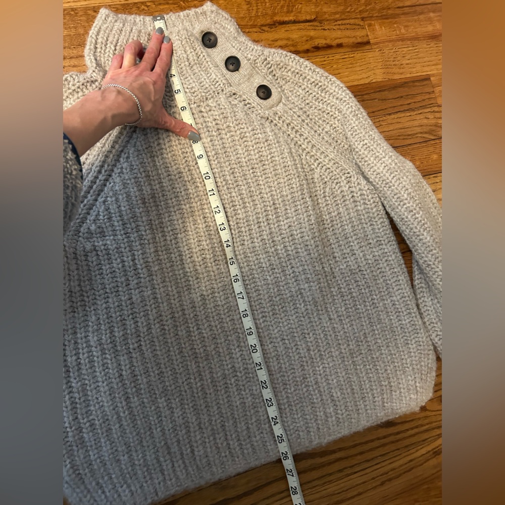 Banana Republic Factory Chunky Funnel-Neck Pullover - Picture 9 of 11